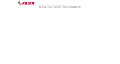 Desktop Screenshot of kalka.de